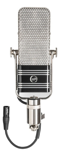 Microfono De Cinta Warm Audio Wa44 Ribbon Studio Broadcast Color Gris
