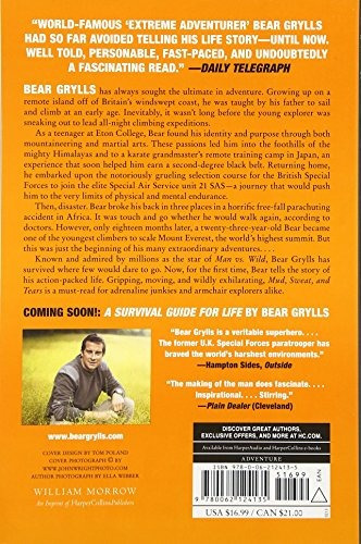 Mud, Sweat, And Tears The Autobiography, De Grylls, Bear. Editorial William Morrow Paperbacks, Tapa Blanda En Inglés, 2013