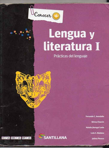 Lengua Y Literatura 1 Santillana Conocer Usado