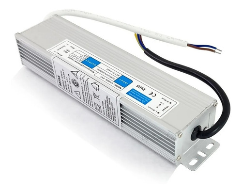 Imagen 2 de 2 de Fuente Metálica Switching 12v 5a 120w Exterior Ip67 W12012