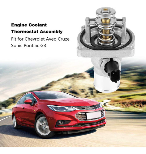 Conjunto De Carcasa Termostato Y Sensor Para Chevrolet 969