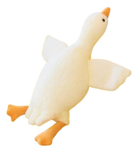 / Peluche De Ganso Grande, Supersuave, Blanco, 60 Cm