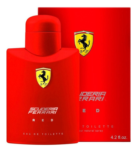 Perfume Scuderia Red Para Hombre De Ferrari Edt 125ml