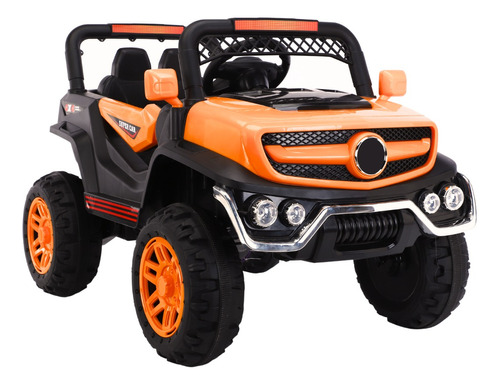 Carro a bateria para crianças Bang Tous Carrinho Elétrico Super Car 4X4 12V  cor laranja 110V/220V