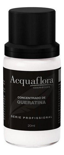 Kit3 Ampola Tratamento Acquaflora Concentrado Queratina 20ml