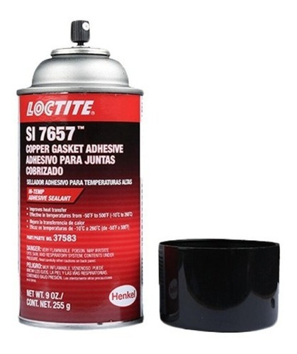 Adhesivo Empaquetaduras Gasket Copper Loctite  Spray 255g