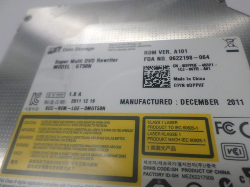 Imagen 4 de 5 de Dvd Quemadora Dell Optiplex 990 H.l Data Storage