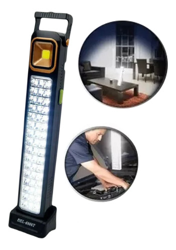 Lampara De Emergencias Solar Recargable Luz Focos 48 Led Usb