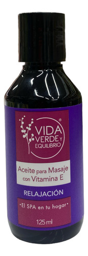 Aceite Para Masaje Con Vitamina E 125 Ml