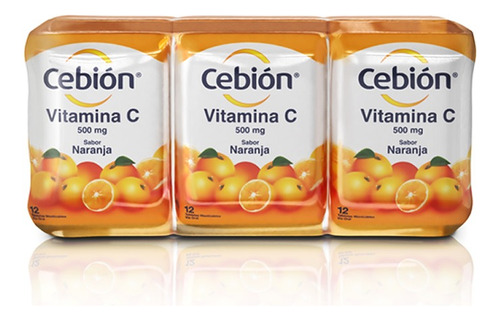 Cebión Masticables Vitamina C - Unidad a $644