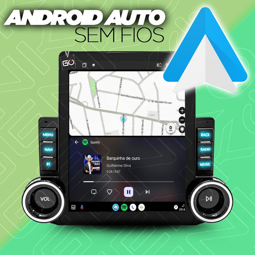 Multimídia Tesla Octacore 4+64gb Frontier 17/23 Carplay Gps