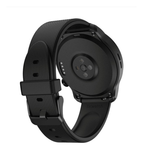 Imagen 4 de 4 de Smartwatch Mobvoi TicWatch Pro 3 Ultra GPS 1.4" caja de acero inoxidable y nailon reforzado con fibra de vidrio shadow black, malla shadow black de goma fluorada y bisel shadow black