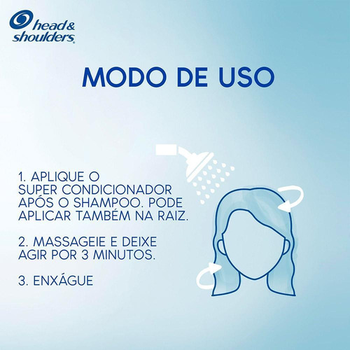 Super Condicionador Head&shoulders Detox Da Raiz 170ml