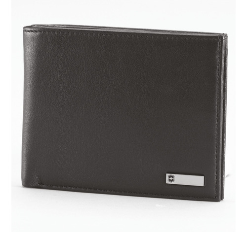 Imagen 2 de 4 de Cartera Barcelona De Piel Doble Pliegue Victorinox