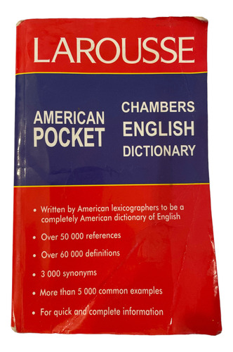 Larousse American Pockett Chambers English Dictionary