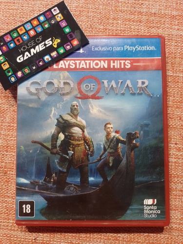 God Of War Ps4 Playstation Hits Midia Física Usado Original