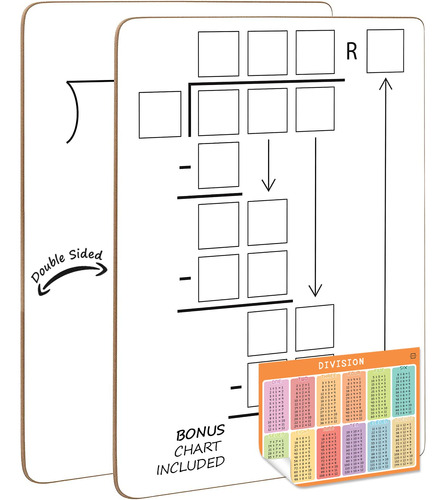 Pizarra Blanca Division Borrado Seco 9 X 12  Portatil Doble