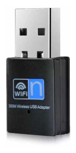 Adaptador Wifi Usb Mini 300 Mbps Placa Red Inalambrica