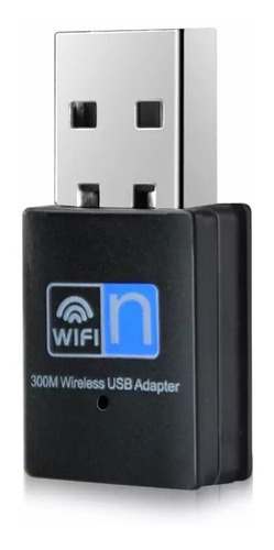 Adaptador Wifi Usb Mini 300 Mbps Placa Red Inalambrica 