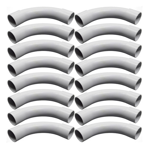 Curva Para Tubo Rígido Pvc 40mm Genrod X50