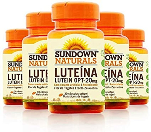 Kit 150 Cápsuas Lutein Opt 20mg - Luteína - Sundown Naturals