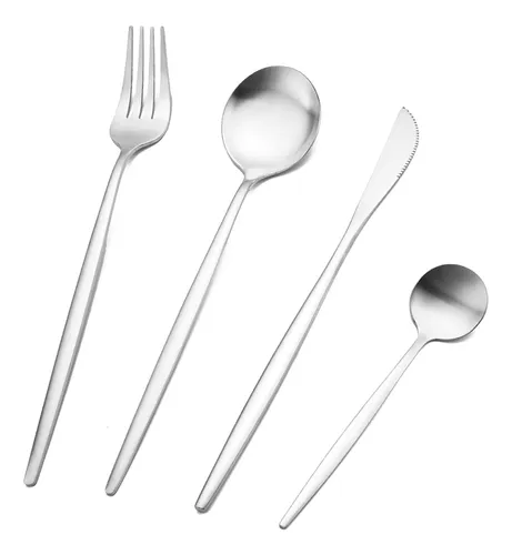 comprar Briiec Juego De Cubiertos Mate, Juego De Cubiertos Modernos