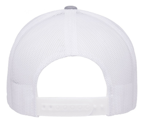 Gorra Flexfit Ariat 6606 Yupoong Trucker Gris / Blanco Unitalla