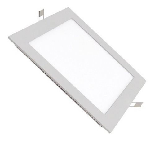 Panel Spot Led Embutir 24 Watts Cuadrado Alto Brillo Chiaro