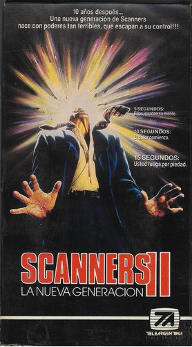 Scanners Ii The New Order Vhs David Hewlett Terror