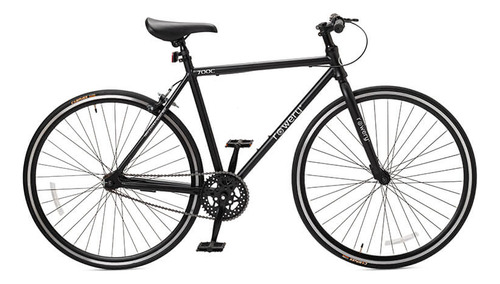 Bicicleta Rowery Hefesto Urbana Negro Aro 700 1 Velocidad