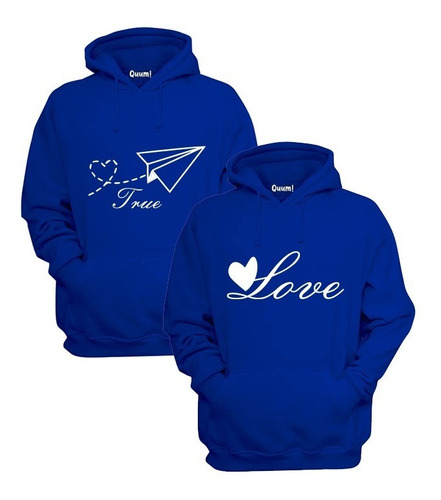 Sudaderas Para Parejas Amor #1 (dos Piezas)