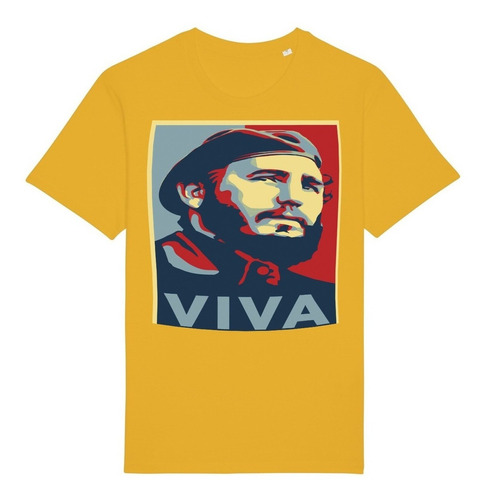 Camiseta T-shirt Fidel Castro Revolucion R13