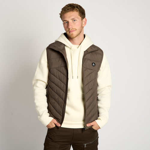 Chaleco Hombre Kevingston Prodigy Modern Fi Marrón