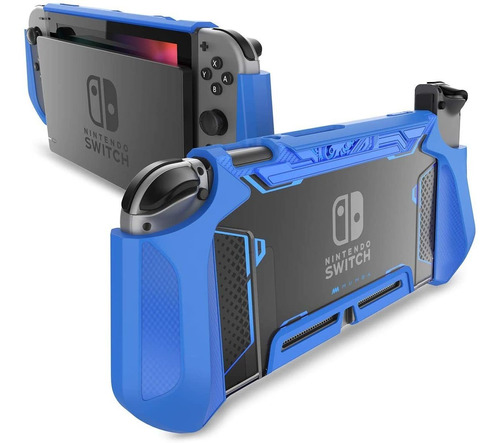 Funda Para Nintendo Switch Y Control Joy-con Azul Navy