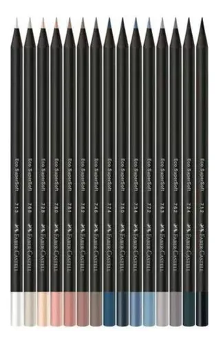 Ecolapices Colores Faber Castell Supersoft X12 Tonos Neutros