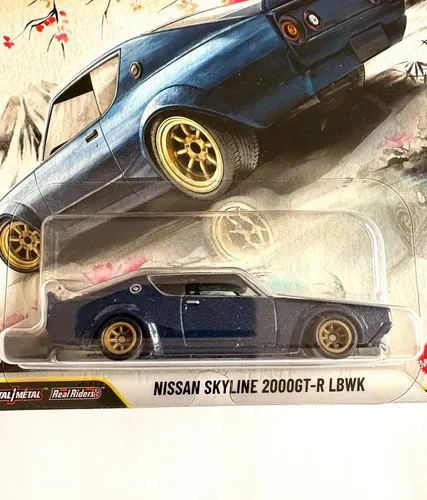 Hot Wheels Nissan Skyline 2000gt-r Lbwk Japan Historics 5
