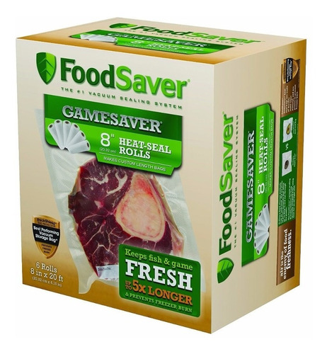 Bolsas Pack 6 Rollos Foodsaver® Envasado Al Vacio A Pedido!