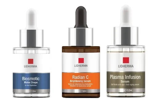 X3 Serums Biosmotic Drops + Radian C + Plasma Inf  Lidherma 