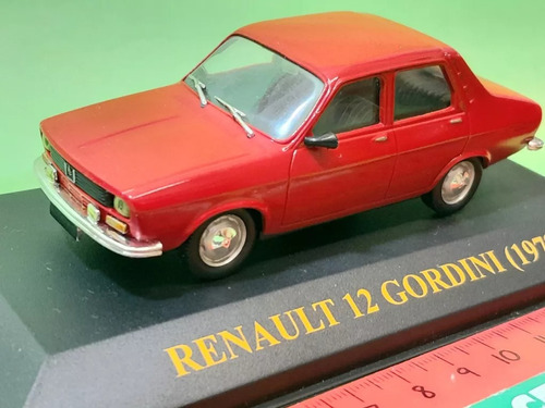 Ixo Models  1/43  Renault 12 Gordini 1972  Versión Francesa 