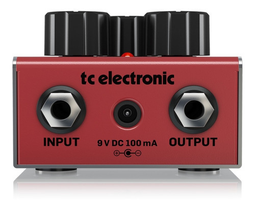 Tc Electronic Pedal Nether Octaver Octavador True Bypass Color Rojo