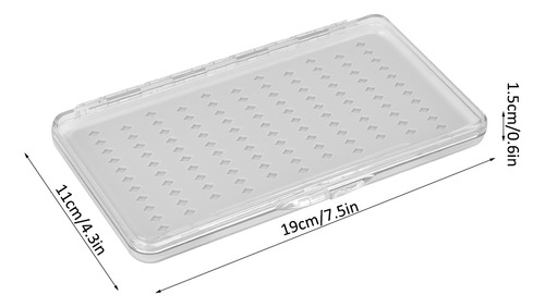 Estuche De Almacenamiento De Cebo Transparente Ultrafino Fly