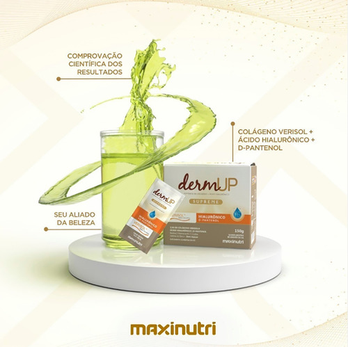 Kit 2 Ácido Hialurônico Sachê Com Verisol Frutas Vermelhas
