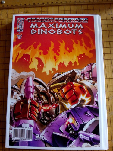 Maximun Dinobots Español Pasta Dura Comic Libro