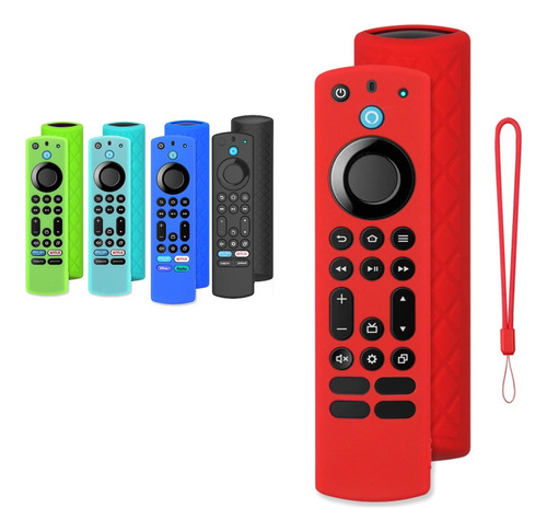 Funda Case Para Amazon Fire Tv Stick 2nd 2023 Control Remoto Rojo