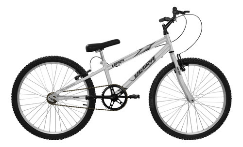 Bicicleta Aro 24 Chrome Line Rebaixada Sem Marcha Esportiva Cor Cromado