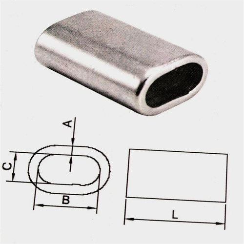 Casquillos De Cable De Acero Inoxidable 316, Casquillos De ,