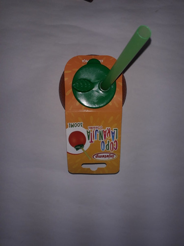 Imagem 6 de 10 de 10 Copos Decorativo Canudo Lembrancinha Moana Tropical 300ml