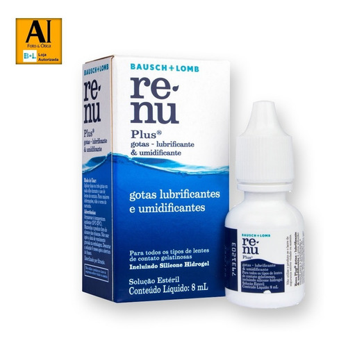 Imagem 3 de 3 de Renu Gotas Umidificante 8ml 3 Caixas + Economia