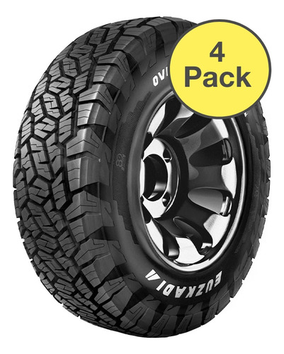 Paq 4 Llantas Euzkadi Overlander At2 31x10.50r15lt 109q 6pr