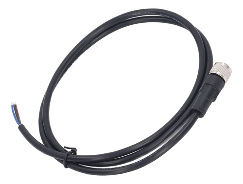 Cable M12, Conector Eléctrico Hembra Con Enchufe De Aviación